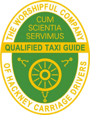 Official Taxi Tour Guide badge